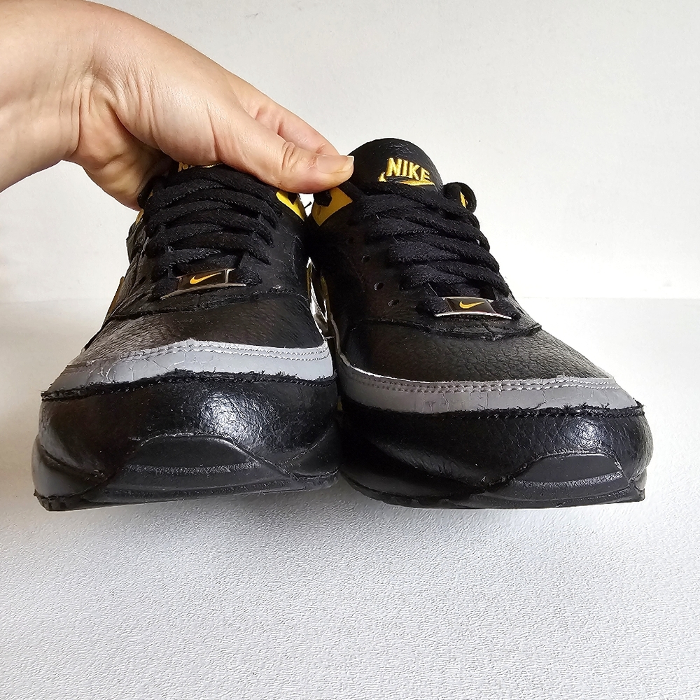 Rare 2008 Nike Air Max Classic Bw Black and Yellow Sneakers 309210-071 Men Sz 9 - Picture 5 of 16